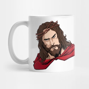 Jesus Superhero Portrait Mug